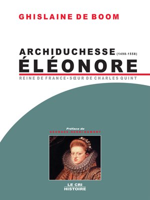 cover image of Archiduchesse Eléonore d'Autriche (1498-1558)